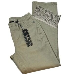 DG2 by Diane Gilman NWT Women's Green Jeans Size S.